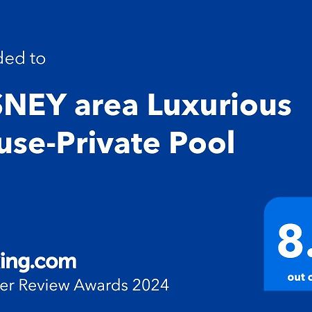Disney Area Luxurious House-Private Pool Kissimmee Luaran gambar